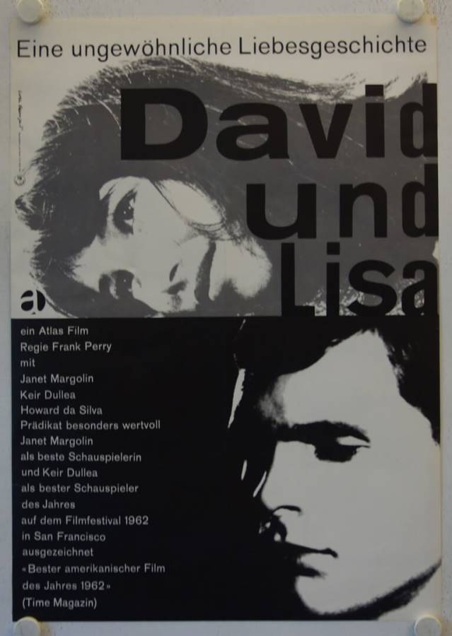 David und Lisa originales deutsches Filmplakat